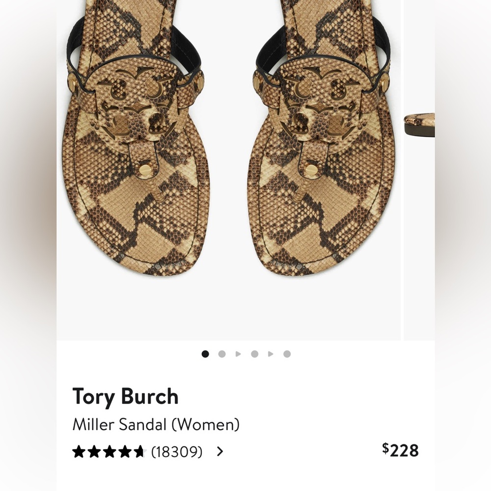 Tory Burch Miller sandals - Picture 2 of 4